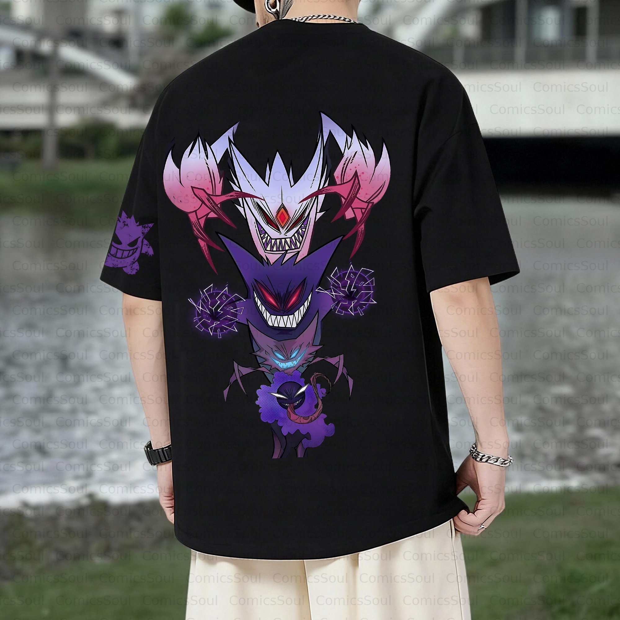 Unisex Anime Inspired Vintage T-Shirt