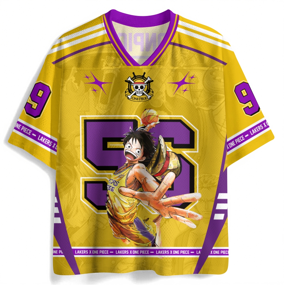 One Piece Anime Football Jersey