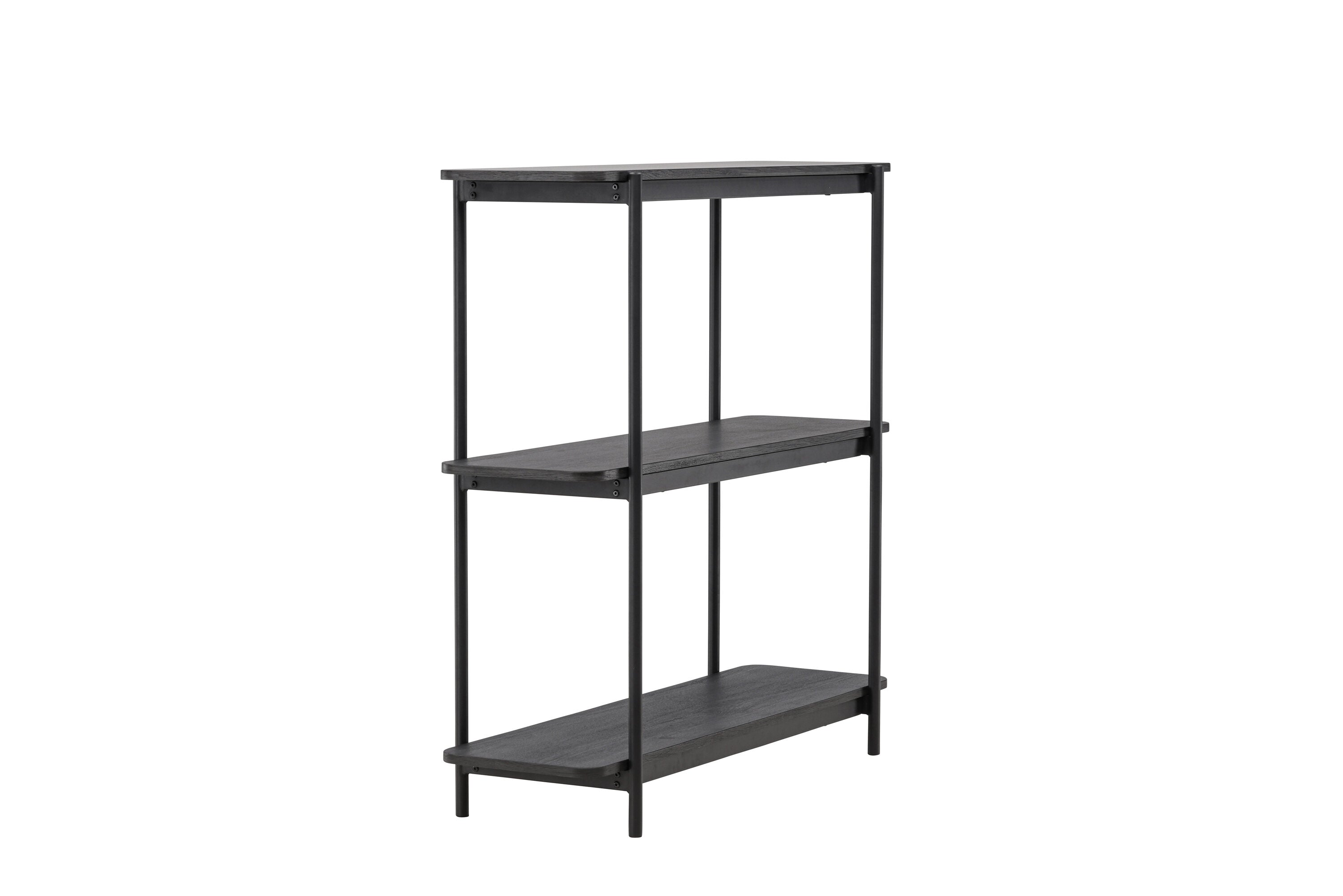 Rebellenclub Nuku Open Kast 120cm - Zwart