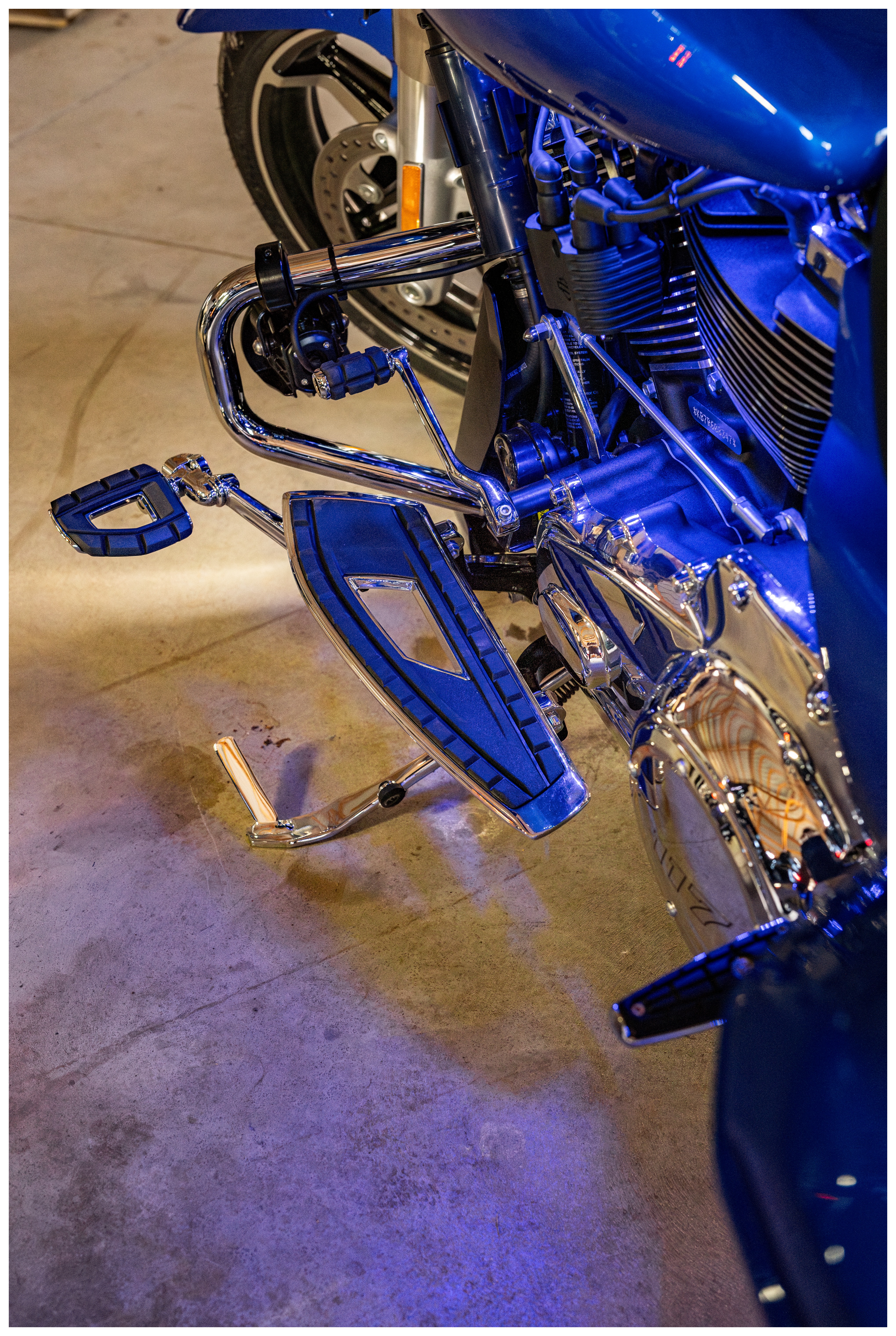 SportsBikeShop Ciro Chicane Driver Floorboards For Harley 1984-2025