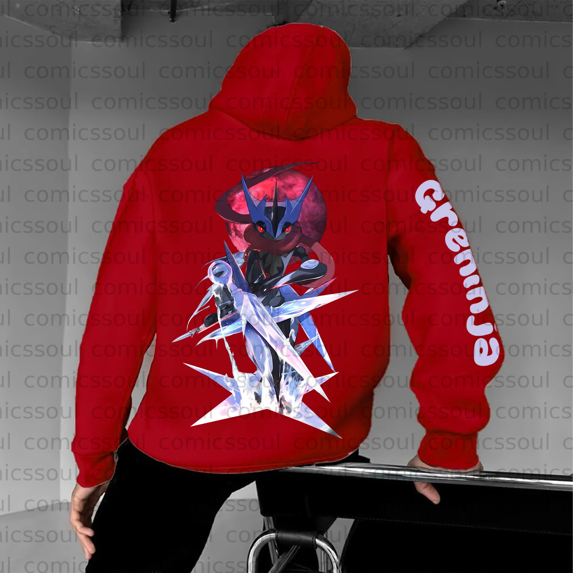 Unisex Anime Graphic Streetwear Wintage Plush Hoodie