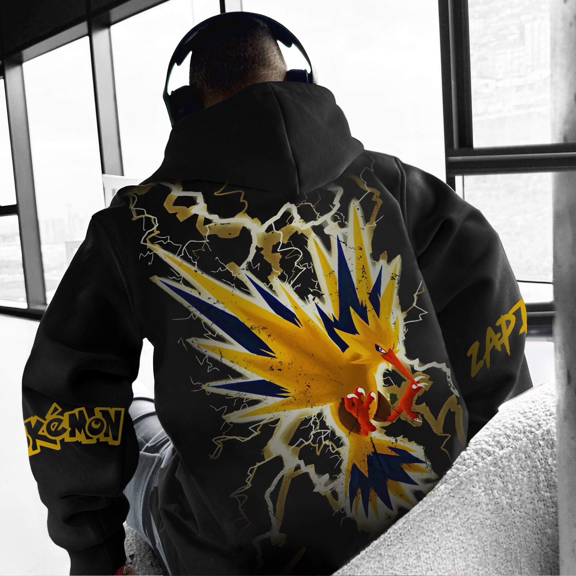 Unisex “Comicssoul” Anime Graphic Streetwear Vintage Hoodie