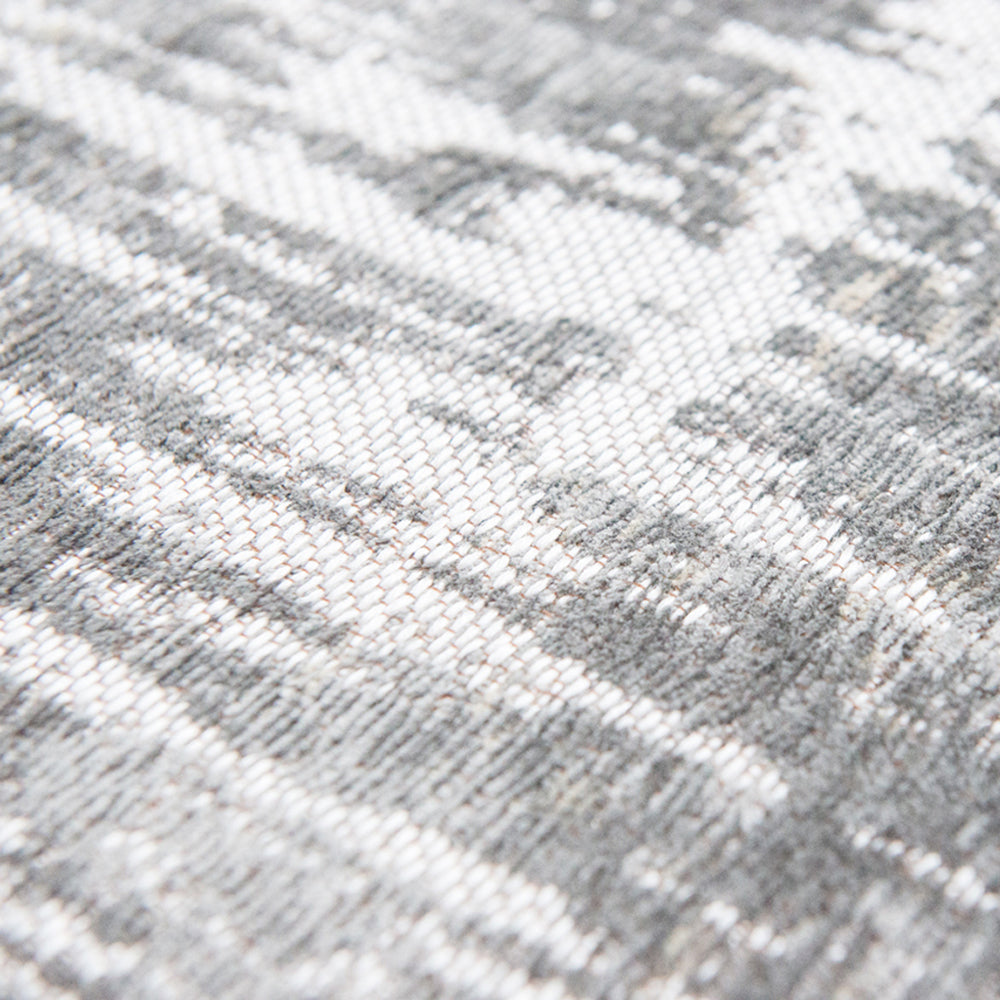 Louis de Poortere Streaks Vloerkleed Ø 240 cm - Coney Grey