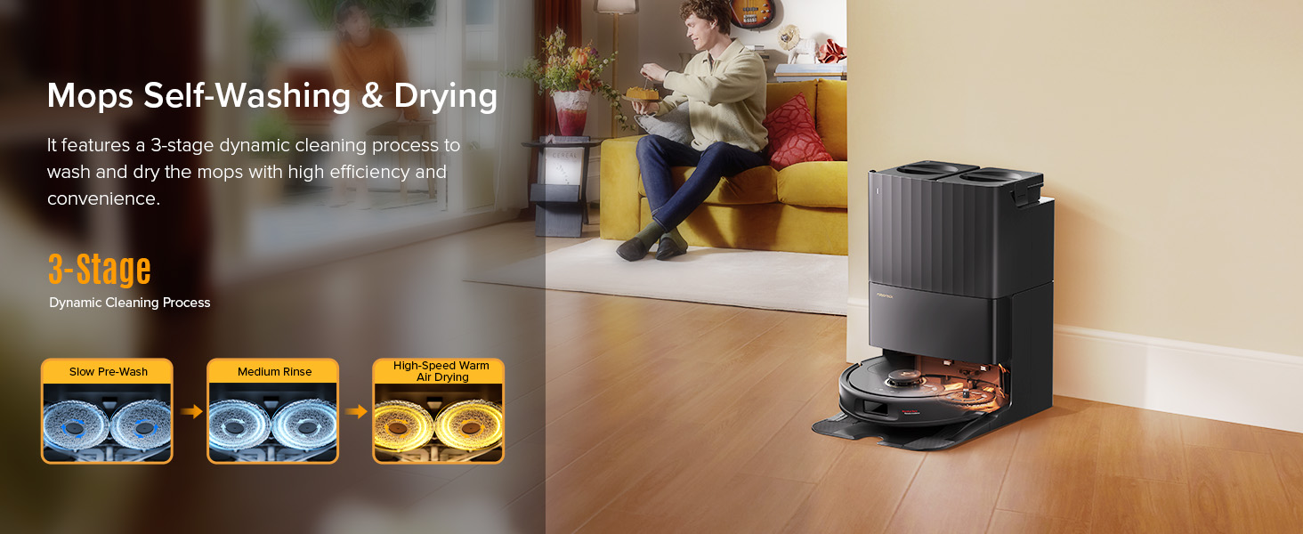 self emptying robot vacuum cleaner