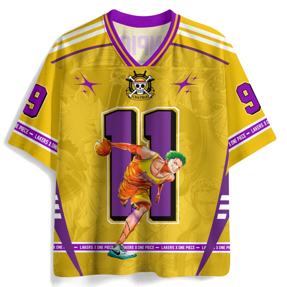 One Piece Anime Football Jersey