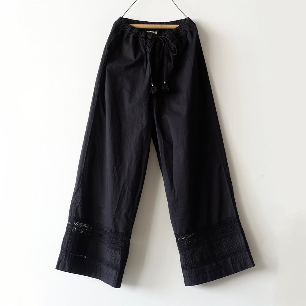 Ichi - Pantalon India - Noir