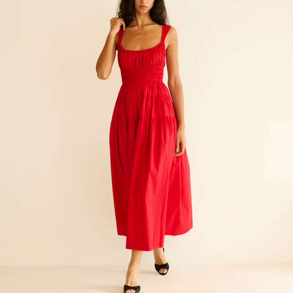 Dôen - Robe Clover - Rouge