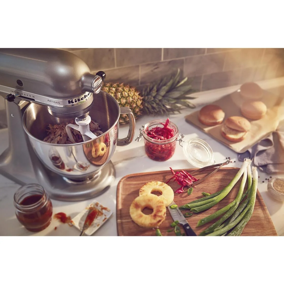 KitchenAid Artisan Series 5-Quart Tilt-Head Stand Mixer, Wildflower, KSM156CXWF - Image 88