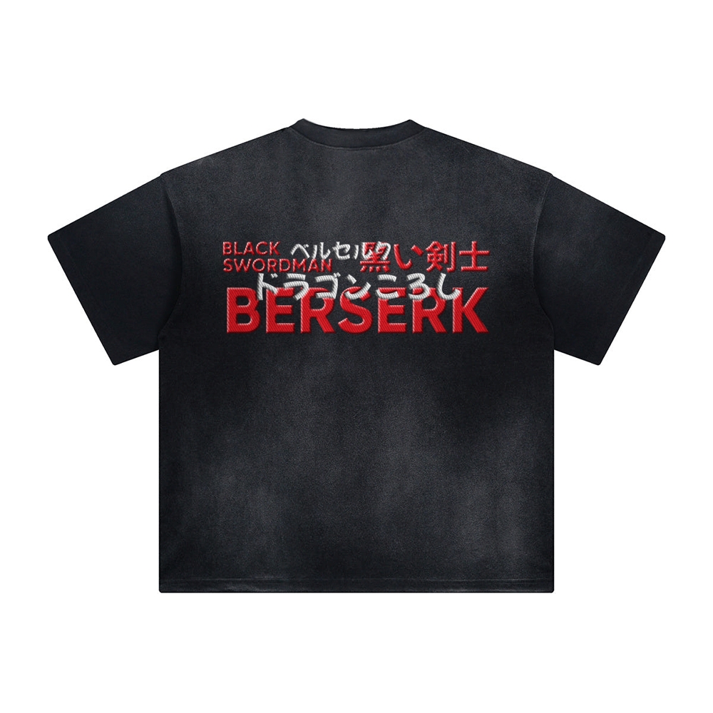 Unisex Anime Inspired Vintage T-Shirt TeeThreads Sustain the Scene with Custom Apparel