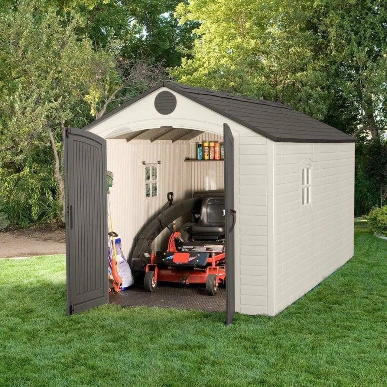 WAYFAIR 8 Ft. W X 15 Ft. D Plastic Storage Shed