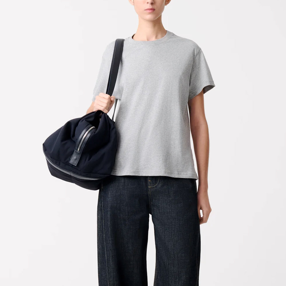 Studio Nicholson - T-shirt Marine - Gris Chiné
