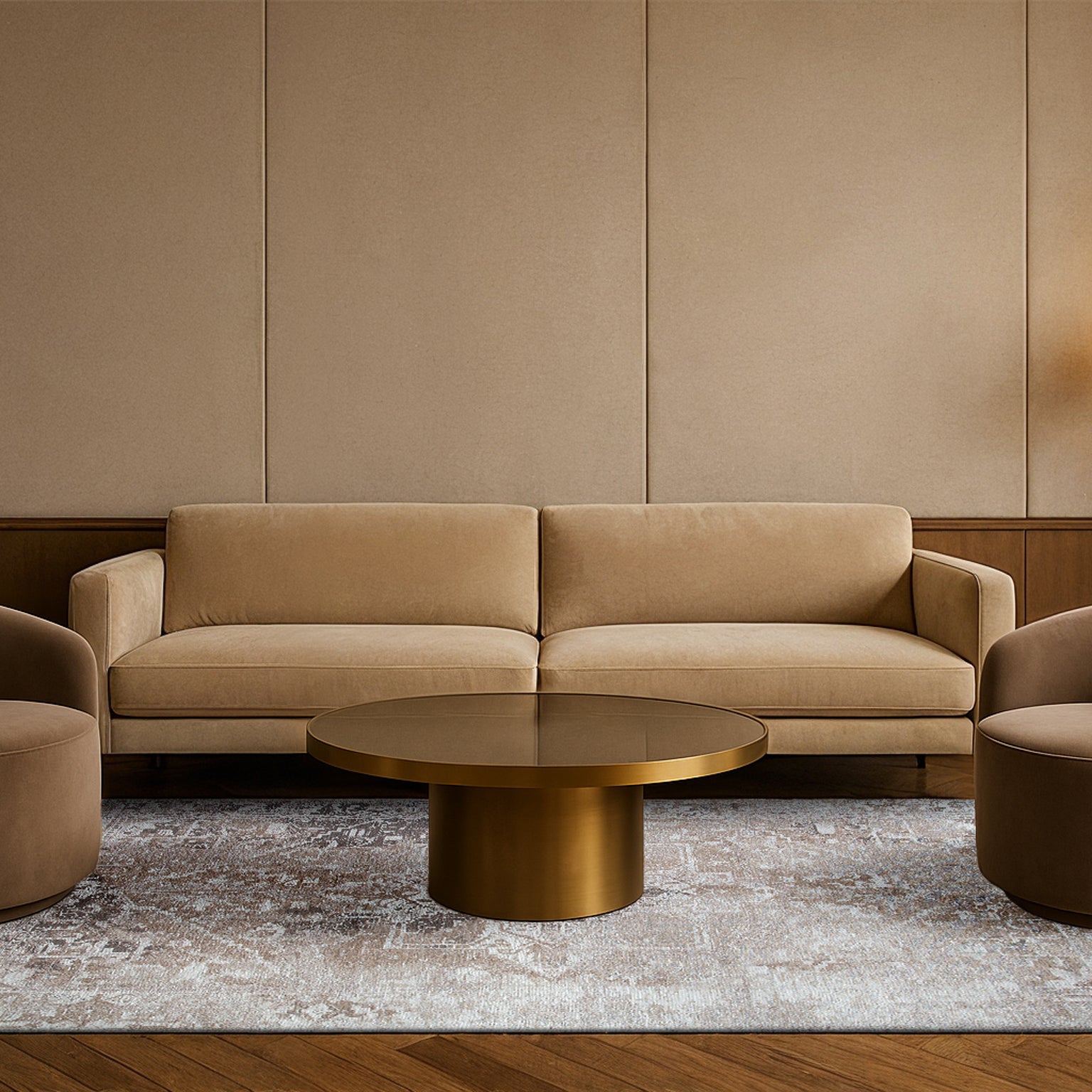 Lola & Moi Heris Vloerkleed - Mouse Hair - 240 x 340 cm