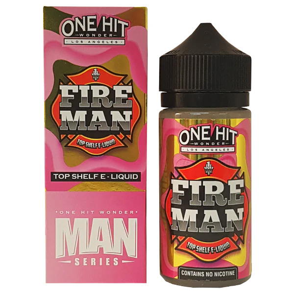 One Hit Wonder E Liquid - Fire Man 100ml