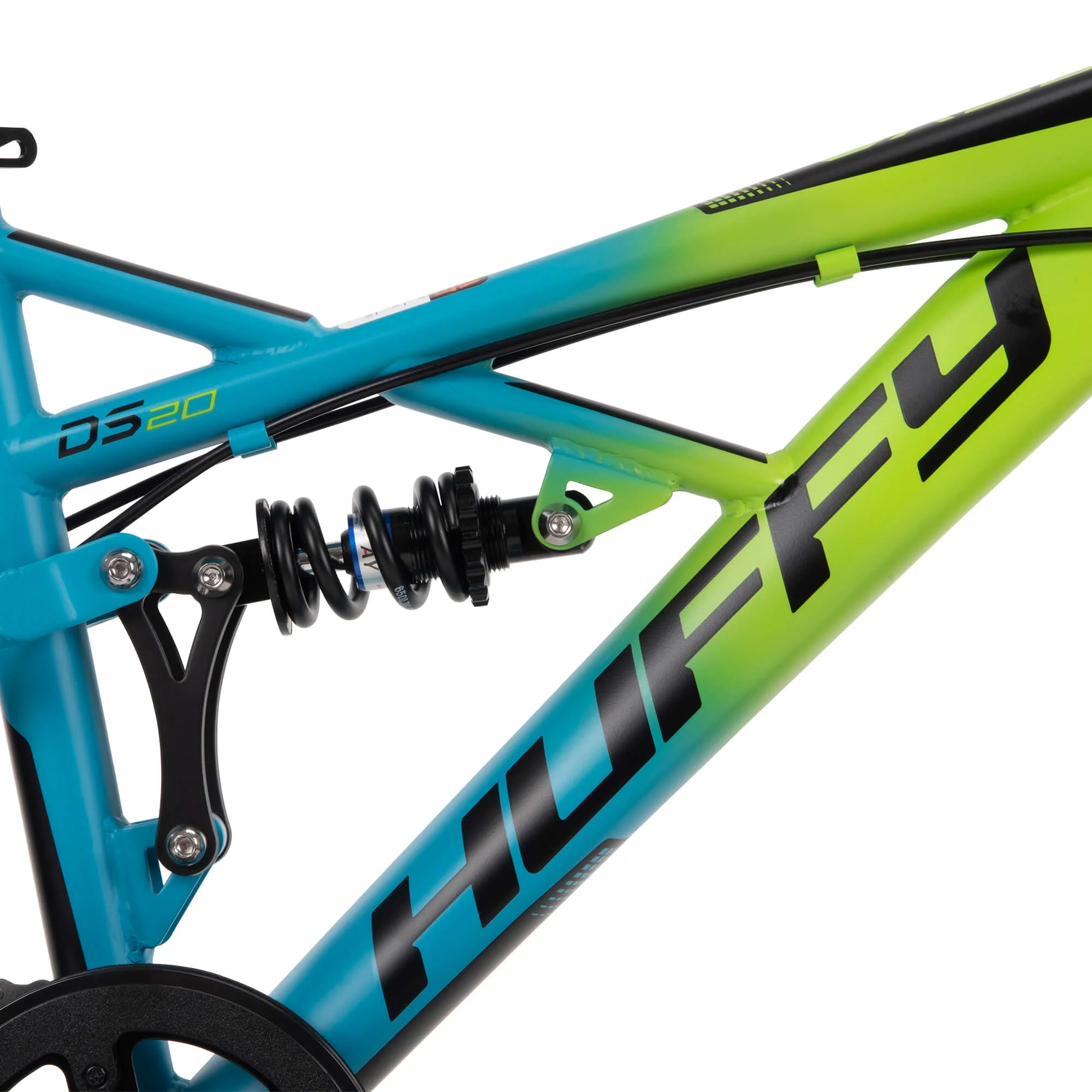 20-inch Oxide Boys Mountain Bike for Kids , Lime / Blue - Image 4