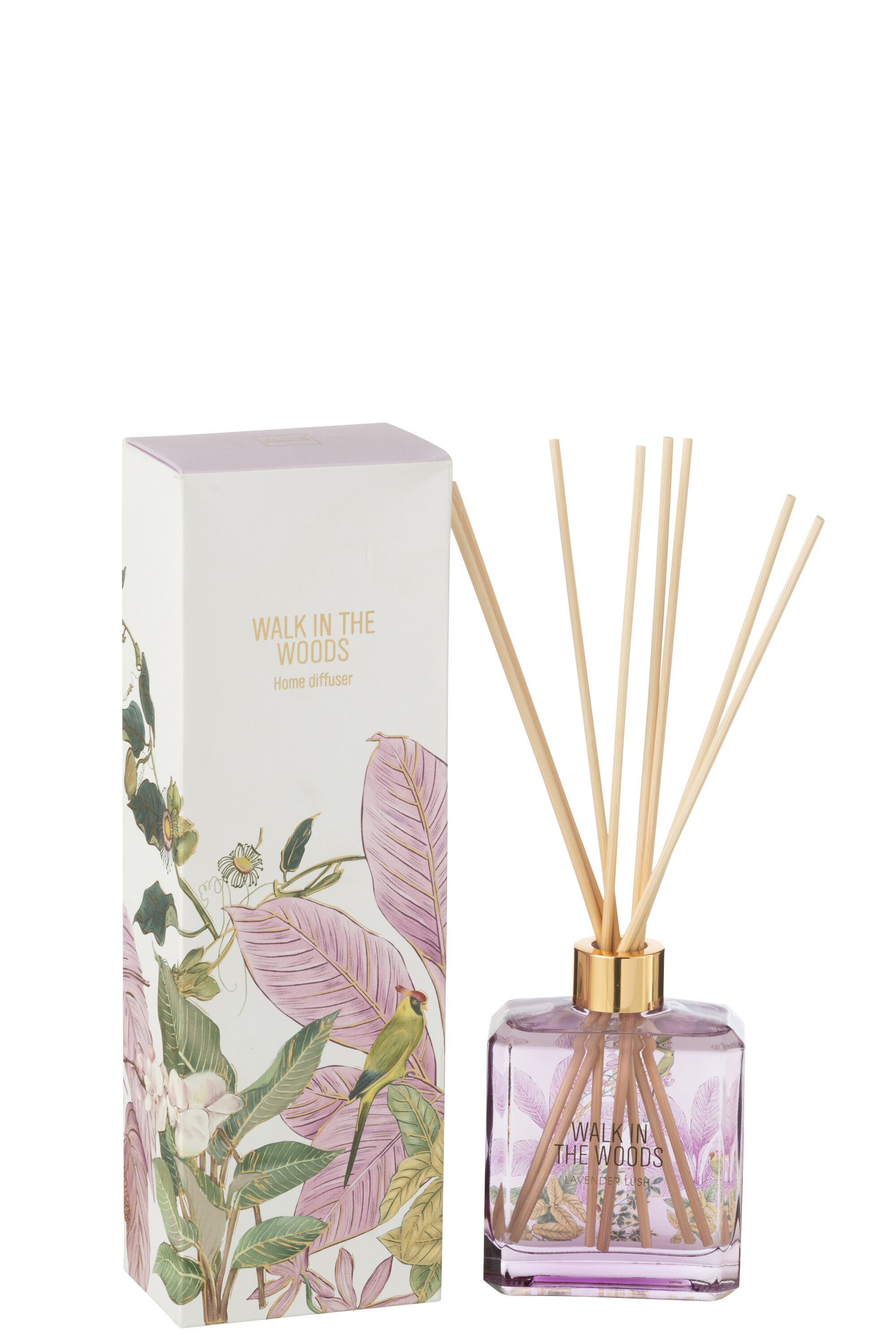 J-Line geurolie Walk in the Woods - Mimosa & Rose - 180ml