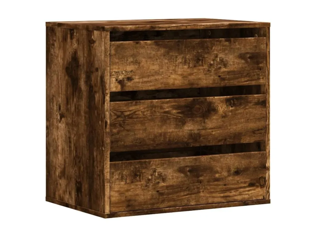 Cajonera de esquina madera ingeniería roble ahumado 60x41x58 cm gpj3532827