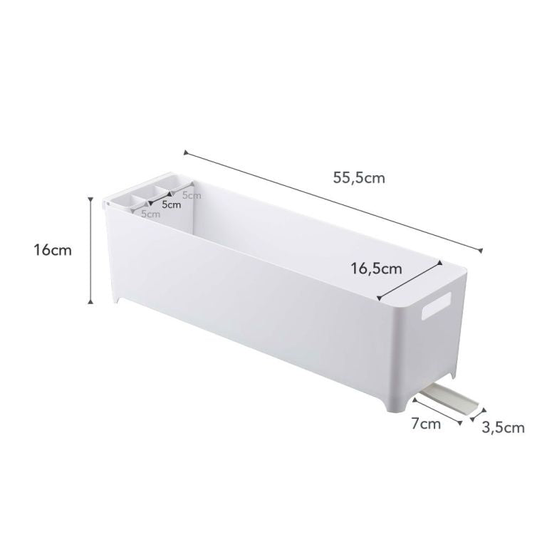 Yamazaki Afdruiprek Smal - Tower - Wit