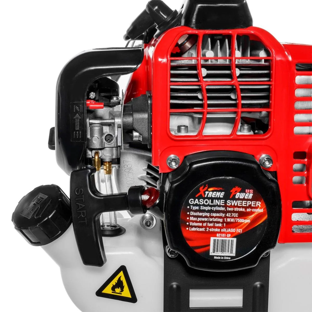 82101 Heavy Duty 1.6HP Power Sweeper 24