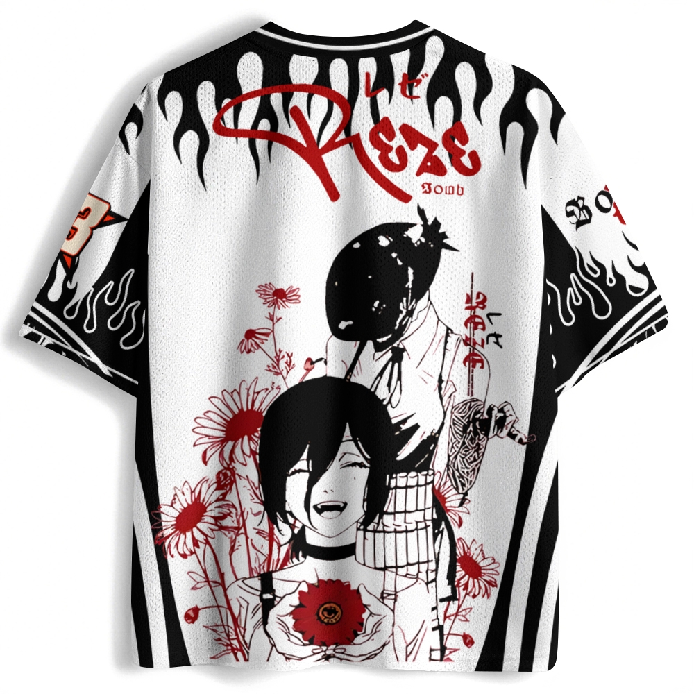 Chainsaw Man Anime Football Jersey