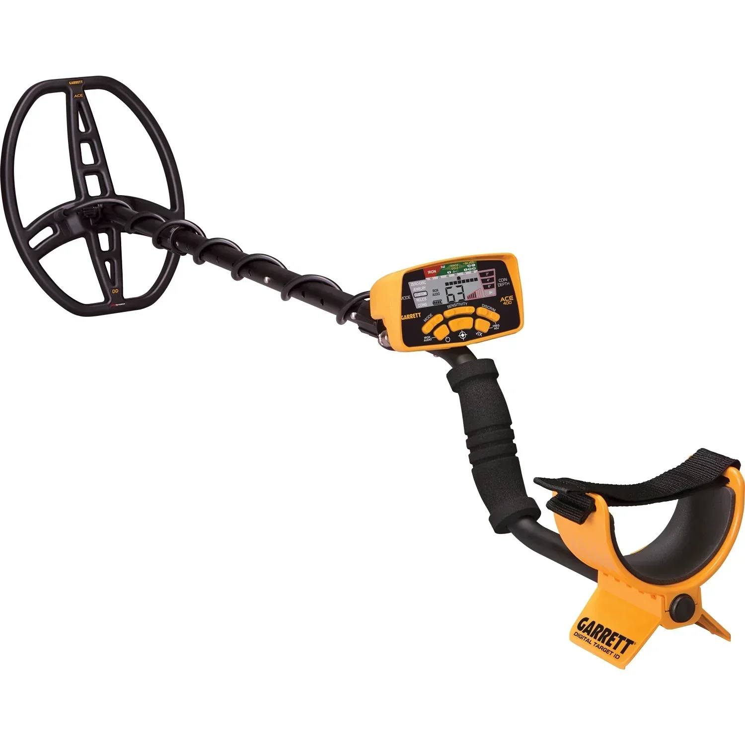 Garrett ACE 400 Metal Detector With 8.5 x 11 in DD Waterproof Search Coil And AT Pro-Pointer - Image 2 Garrett ACE 400 Metal Detector With 8.5 x 11 in DD Waterproof Search Coil And AT Pro-Pointer - Image 2