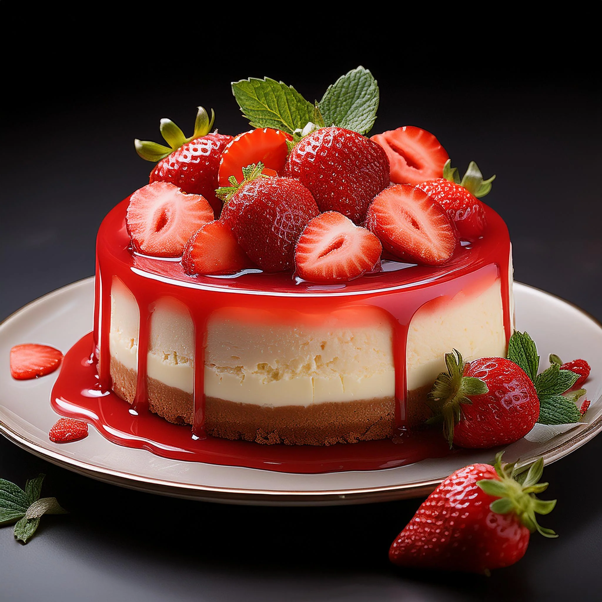 Strawberry Cheesecake E-Liquid 10ml