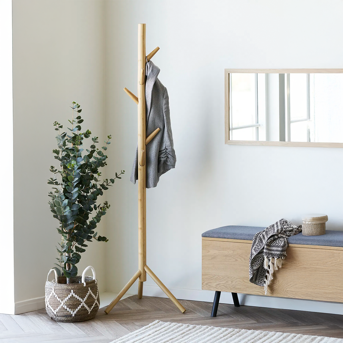 Artichok Guss Bamboe Kapstok Naturel - 163 x 50 cm