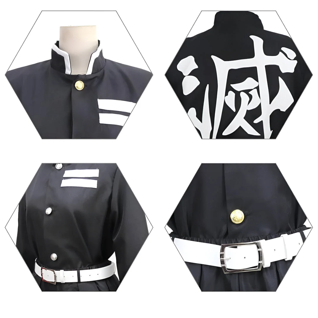 Halloween Costume Anime Warrior Kimono Cosplay Outfit - Image 5 Halloween Costume Anime Warrior Kimono Cosplay Outfit - Image 5