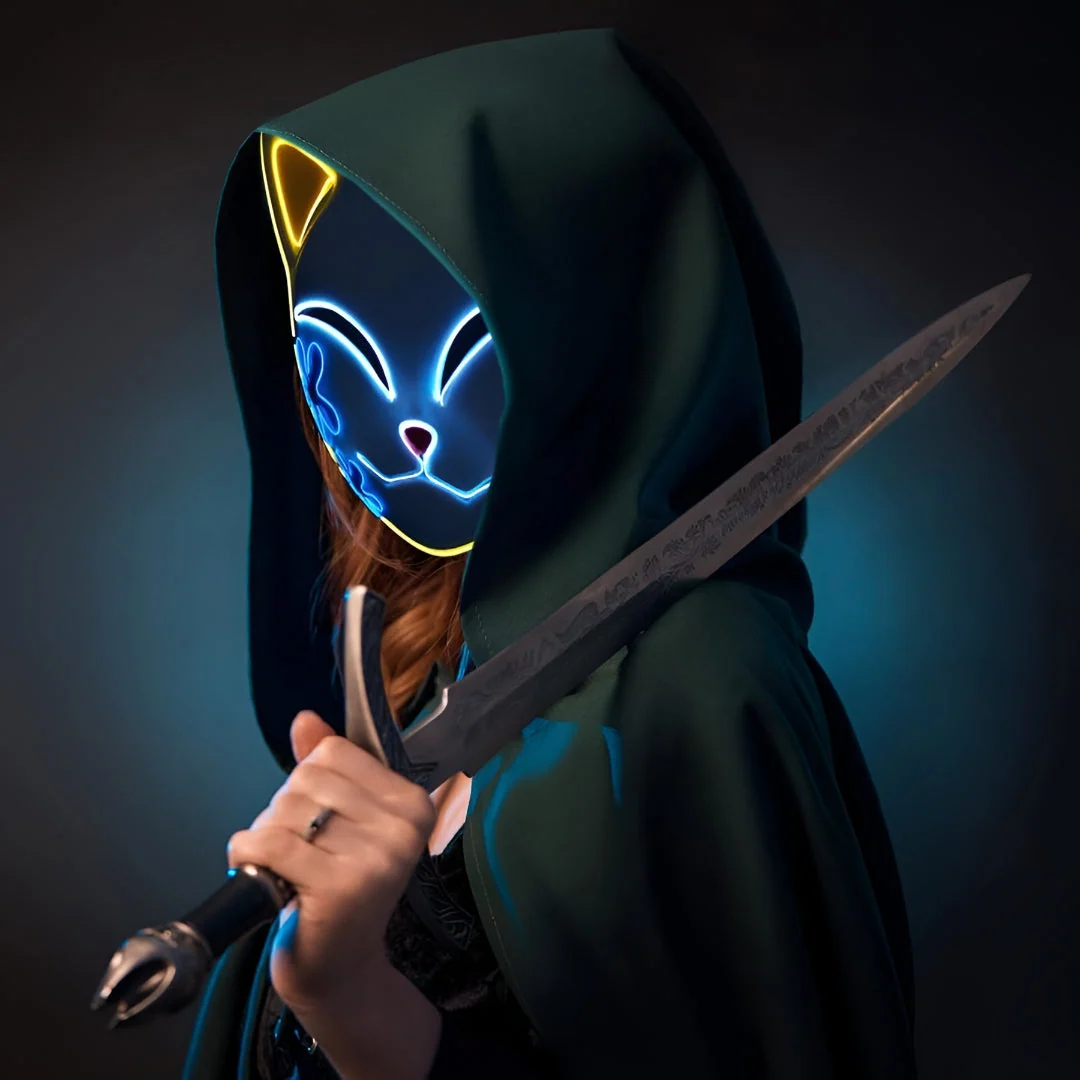 Halloween Costume Anime Warrior Kimono Cosplay Outfit - Image 8 Halloween Costume Anime Warrior Kimono Cosplay Outfit - Image 8