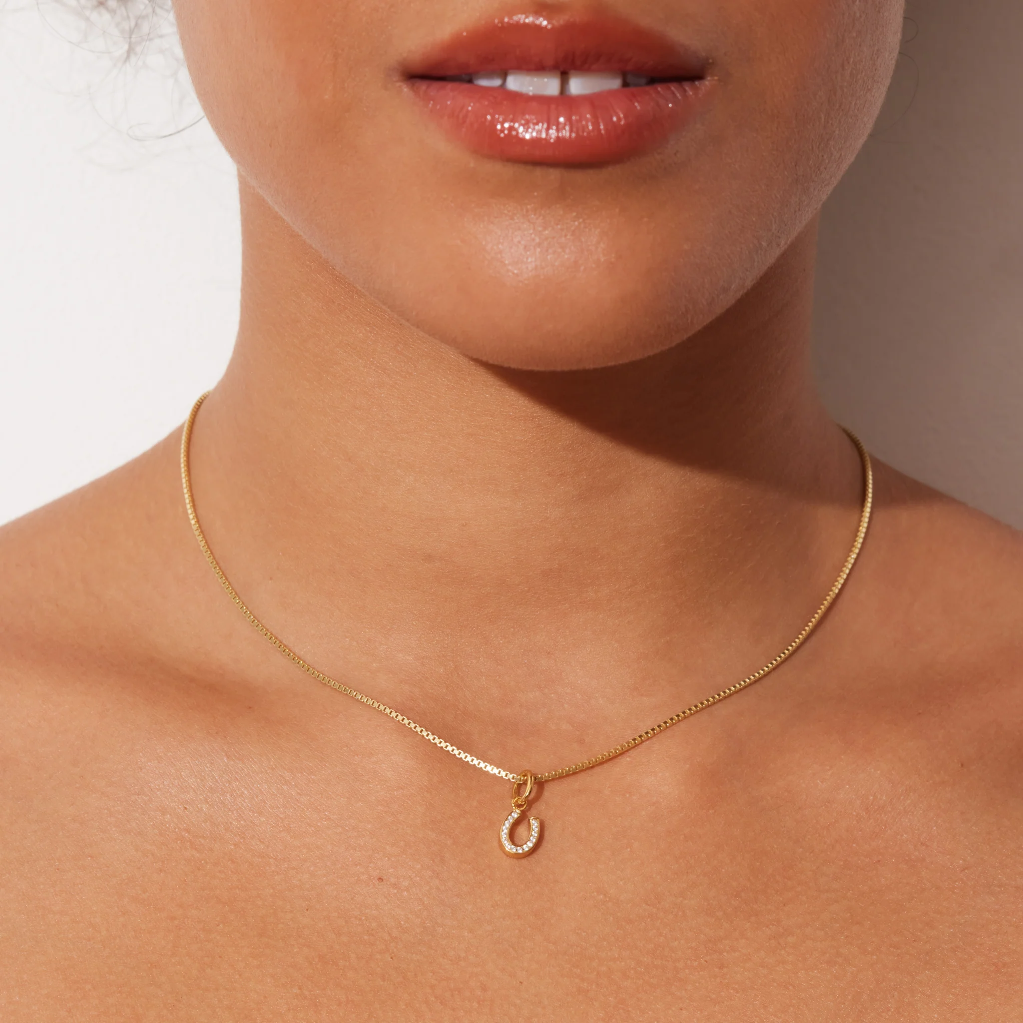 Mini Horseshoe Charm