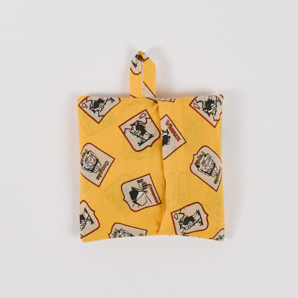 Au Vieux Campeur - Shopping Bag - Jaune