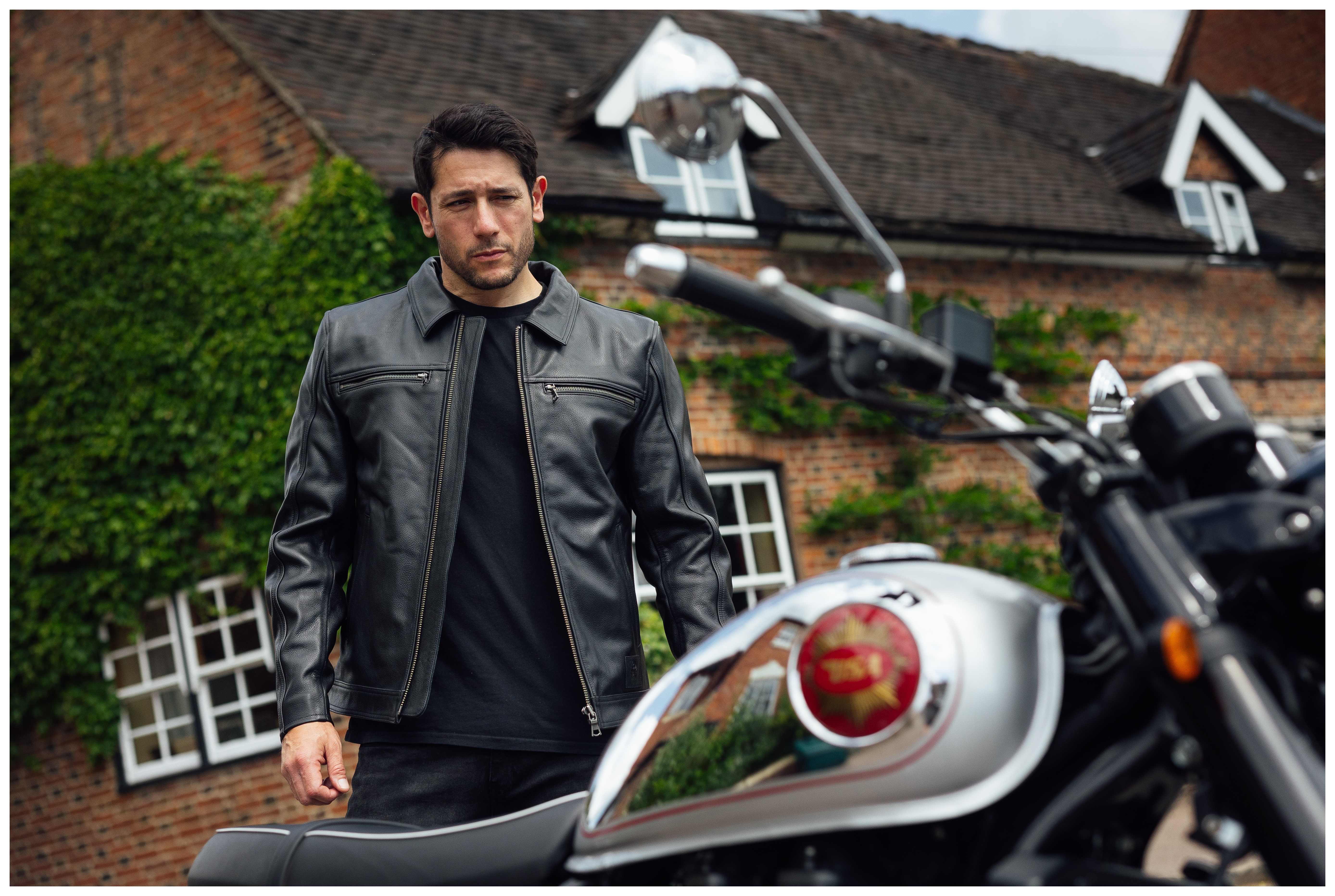 SportsBikeShop Merlin Kingsbury Leather Jacket