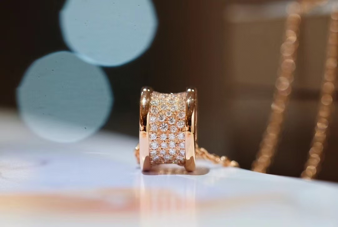 Bvlgari B.zero1 Necklace - Full Diamond - Original Replica Club