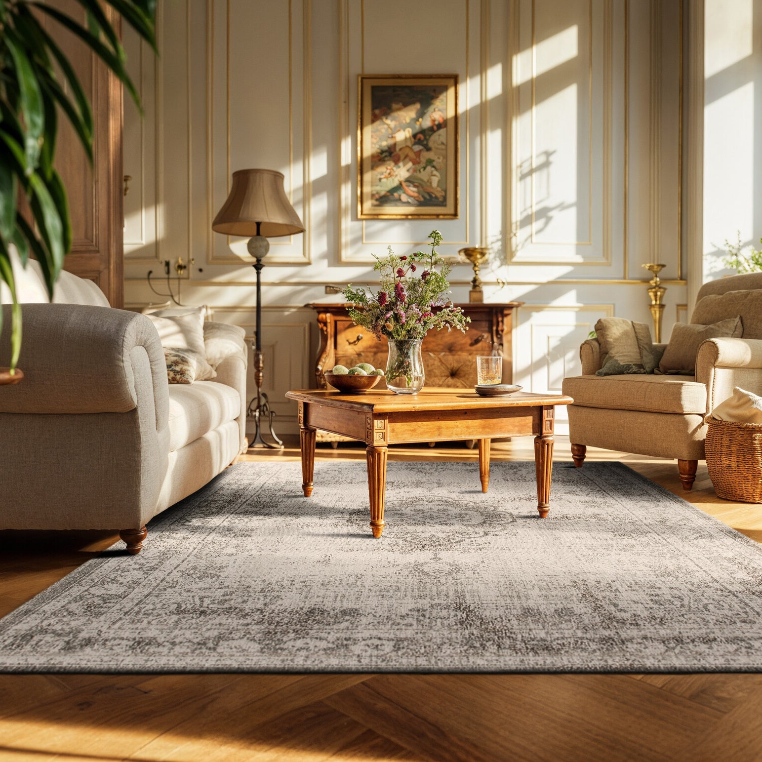 Louis de Poortere Medallion Fading World Vloerkleed 200 x 280 cm - Sal