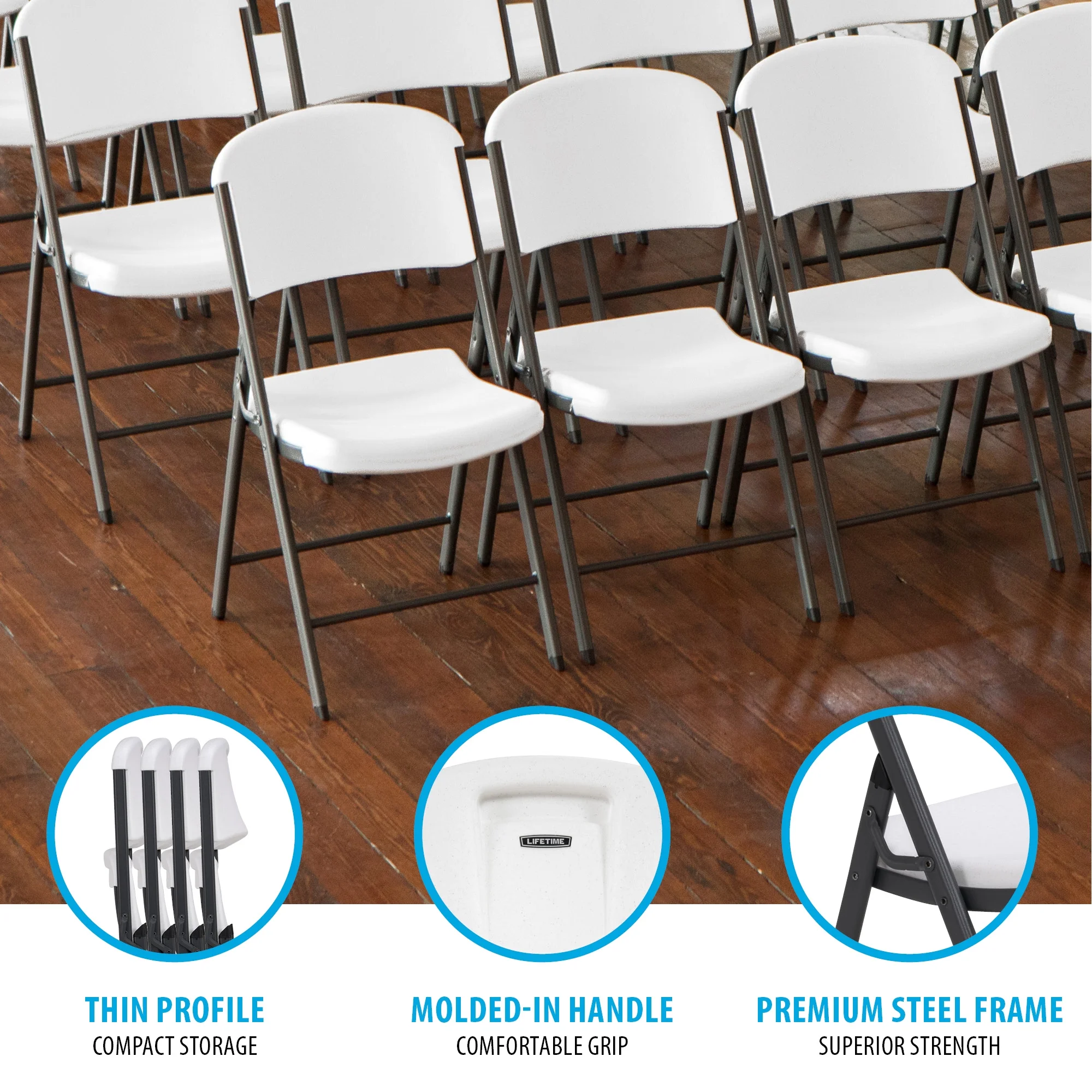 Lifetime Folding Table and Chair Set - Pack of 108 - Image 8