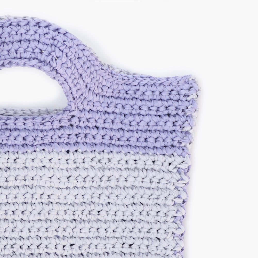 Karakoram - Petit sac en crochet - Lila