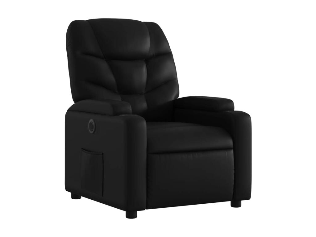 Sillón reclinable eléctrico de Nidolux negro