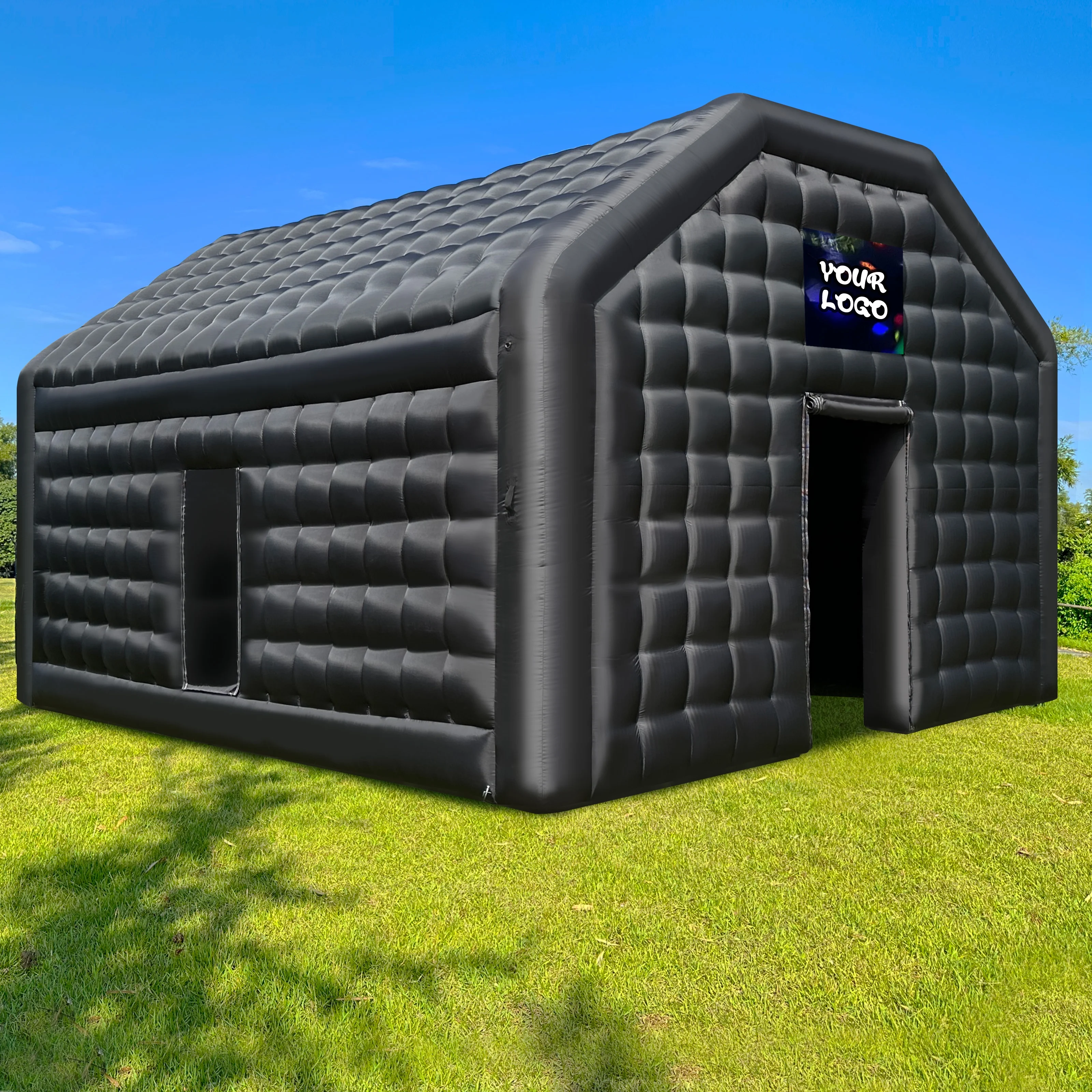 WARSUN 60 Person Large inflatable Party Tent with Disco Cube - Image 13