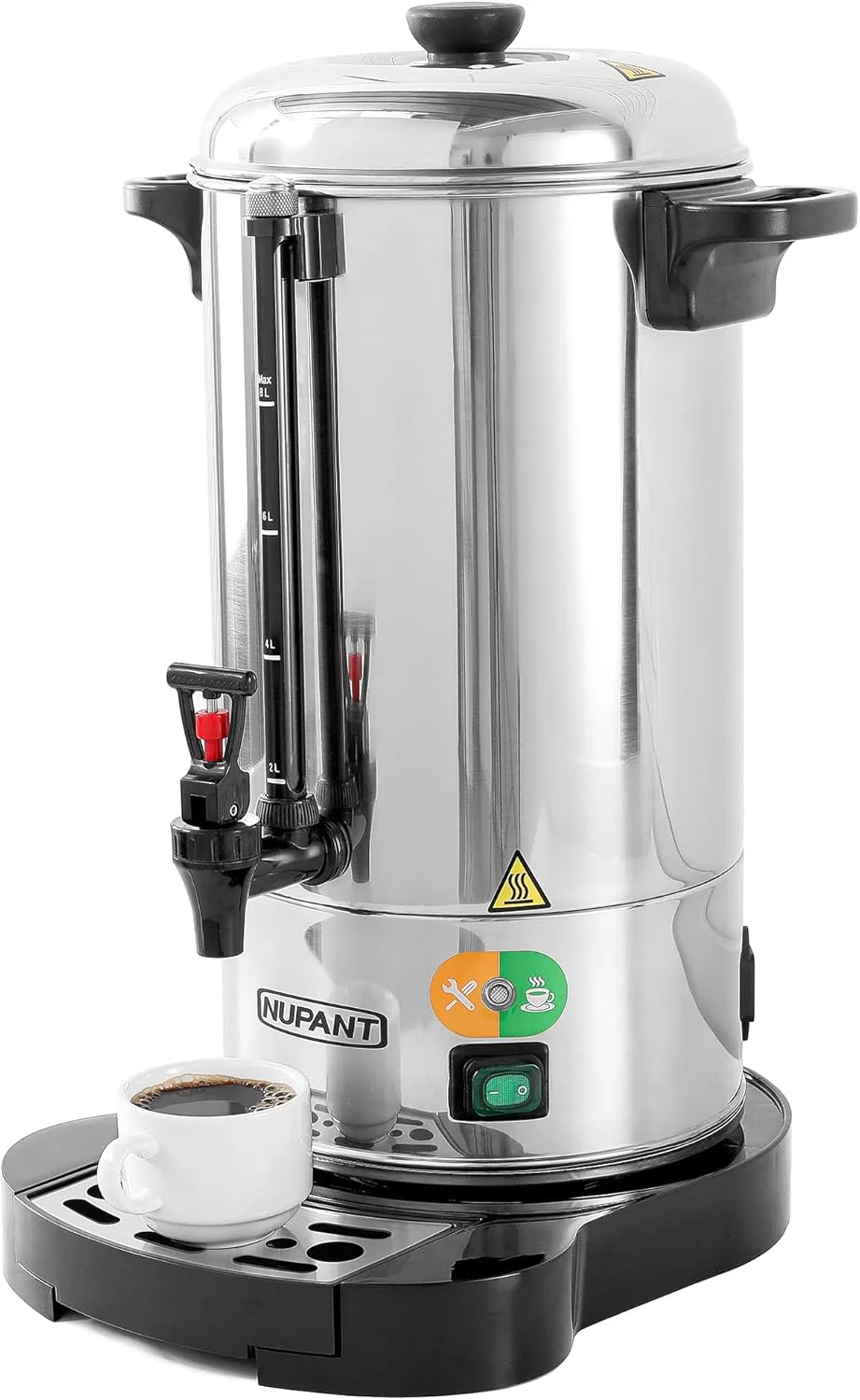 Commercial Coffee Urn 100 Cup 15L 304 Stainless Steel Large Coffee Maker