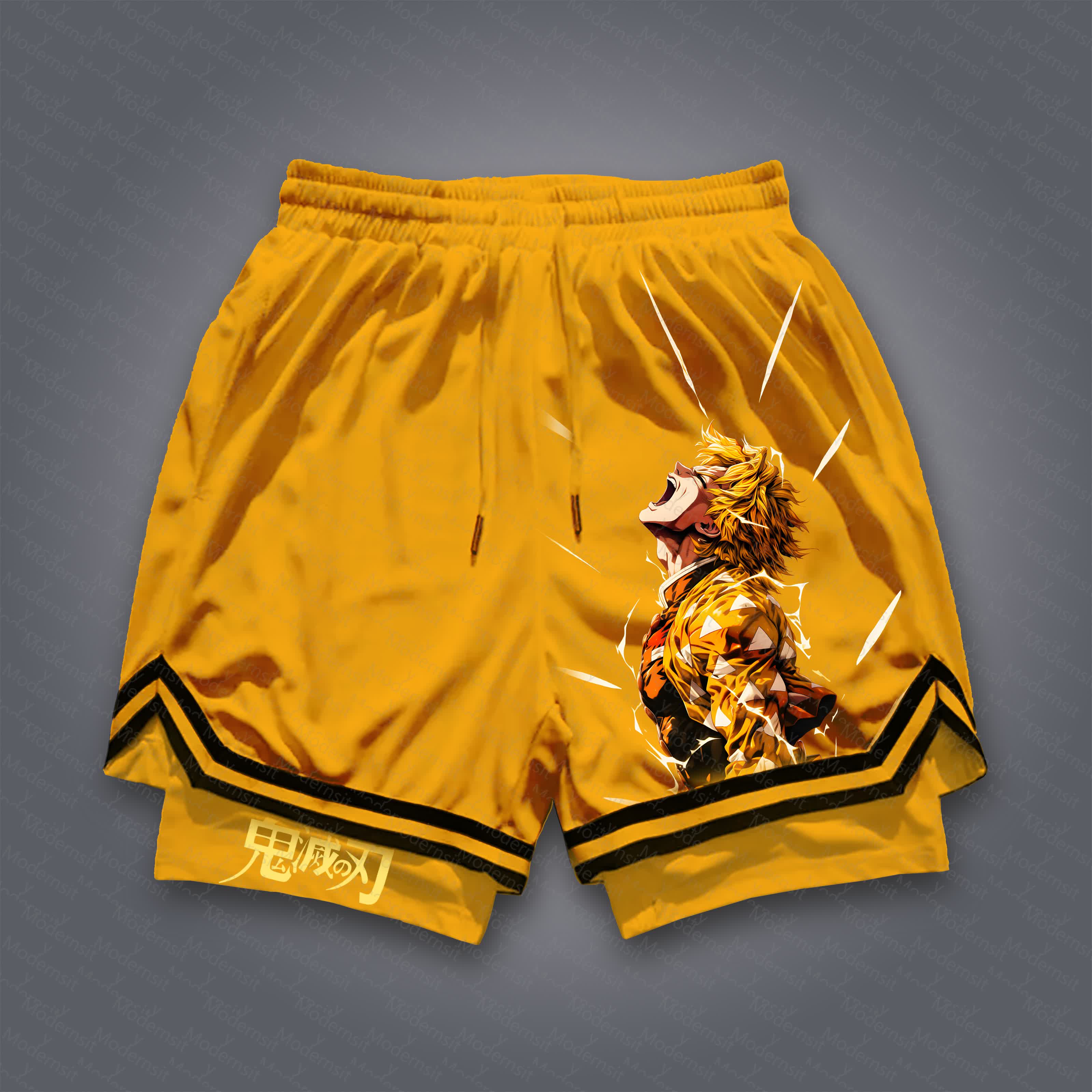 Unisex  “Comicssoul” Casual Anime Streetwear Shorts