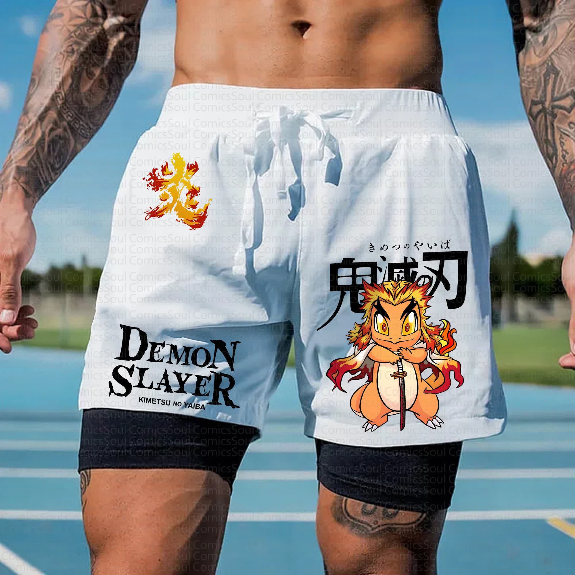 Unisex Casual Anime Streetwear Shorts 丨Comicssoul X Comicssoul