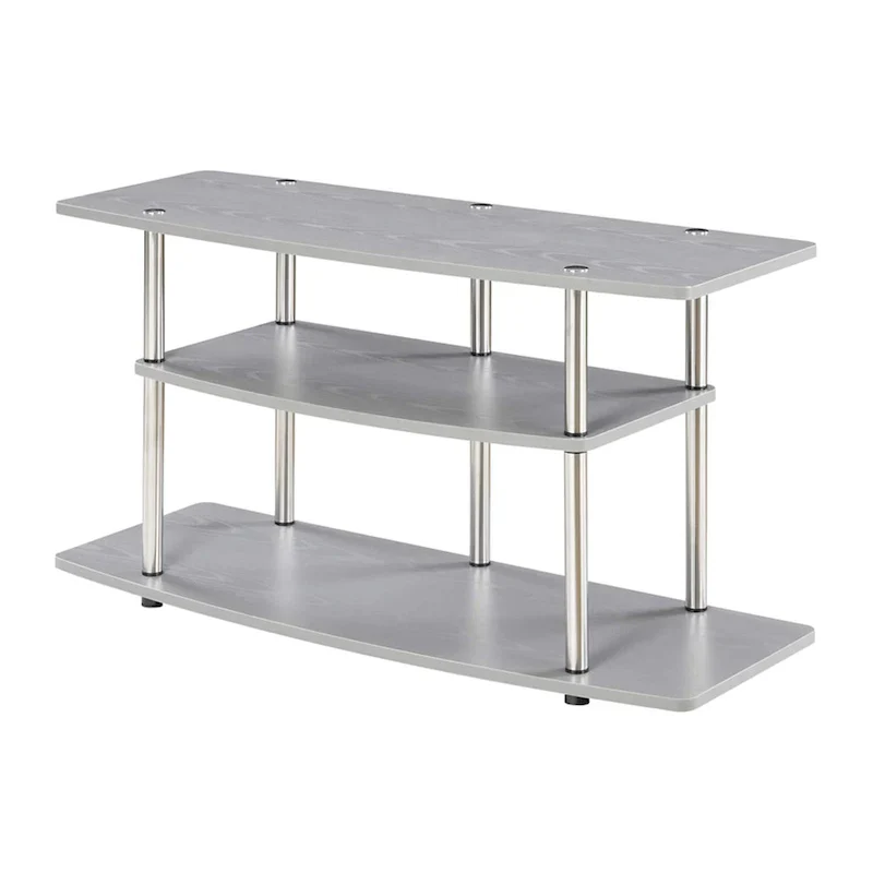 Convenience Concepts Designs2Go Tool-Free 3-Tier Wide TV Stand