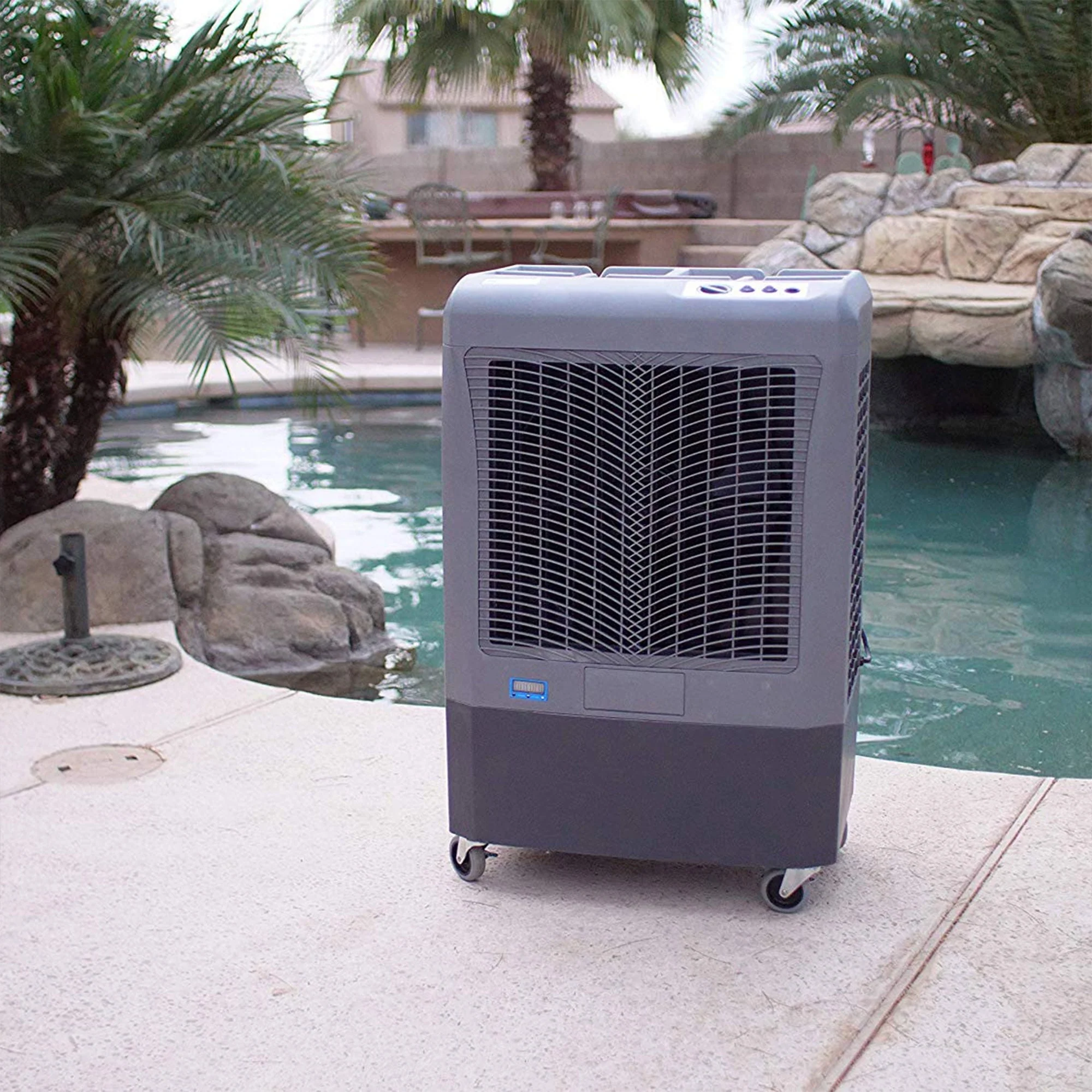 Hessaire MC37M Indoor/Outdoor Portable 950 Sq Ft Evaporative Air Cooler - Image 4
