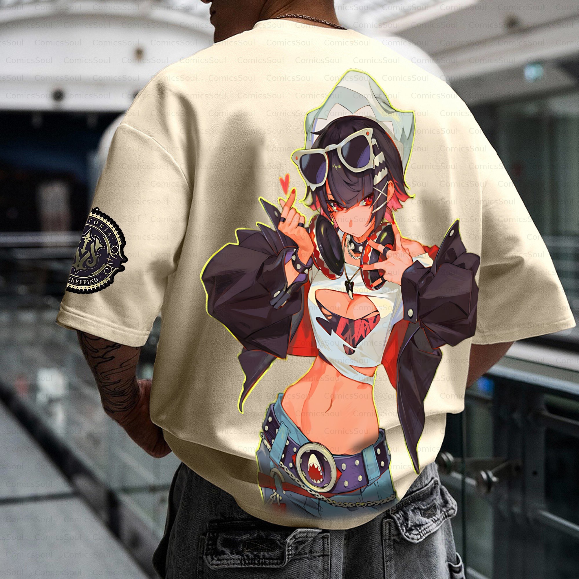 Unisex Anime Inspired Vintage T-Shirt