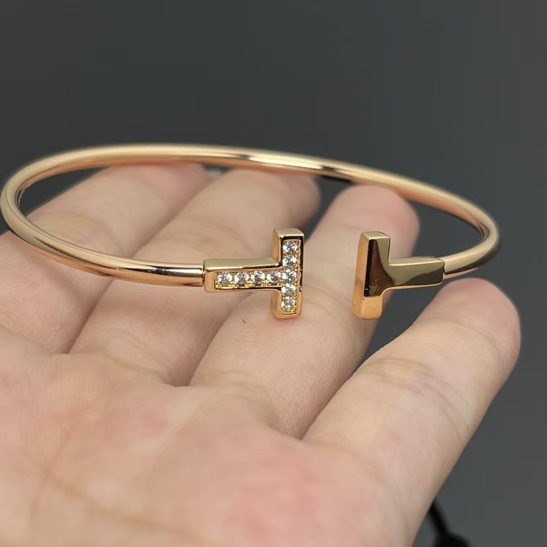 Tiffany Double T Bangle Bracelet - Original Replica Club