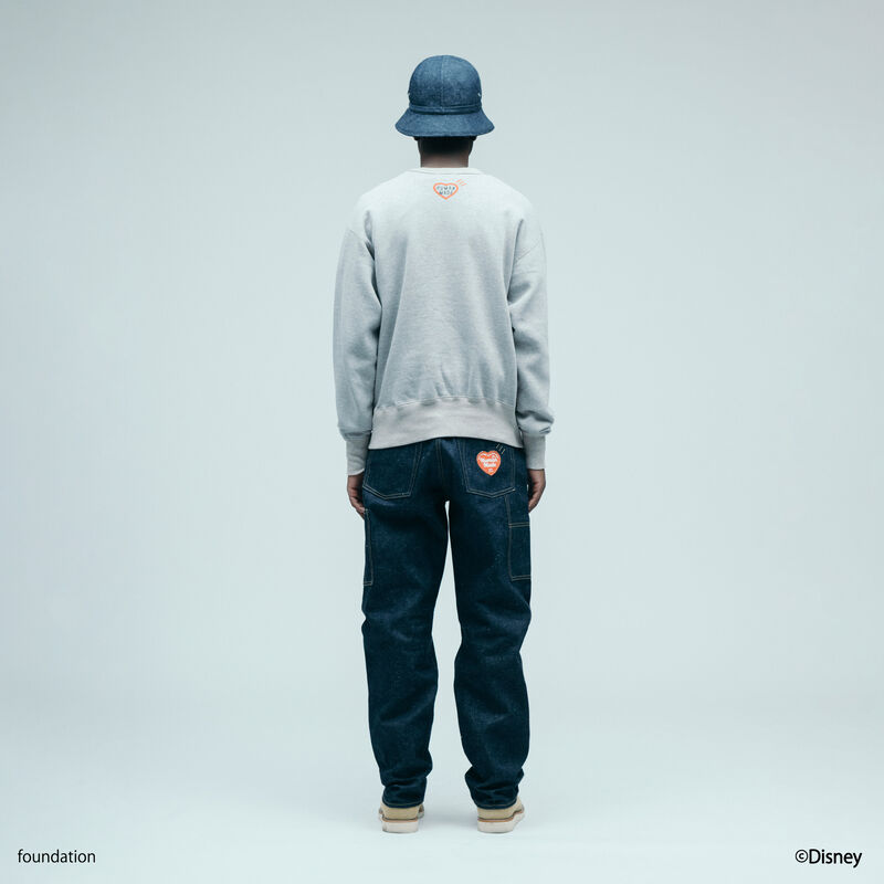 HUMAN MADE MICKEY MOUSE CLUB TSURIAMI SWEATSHIRT