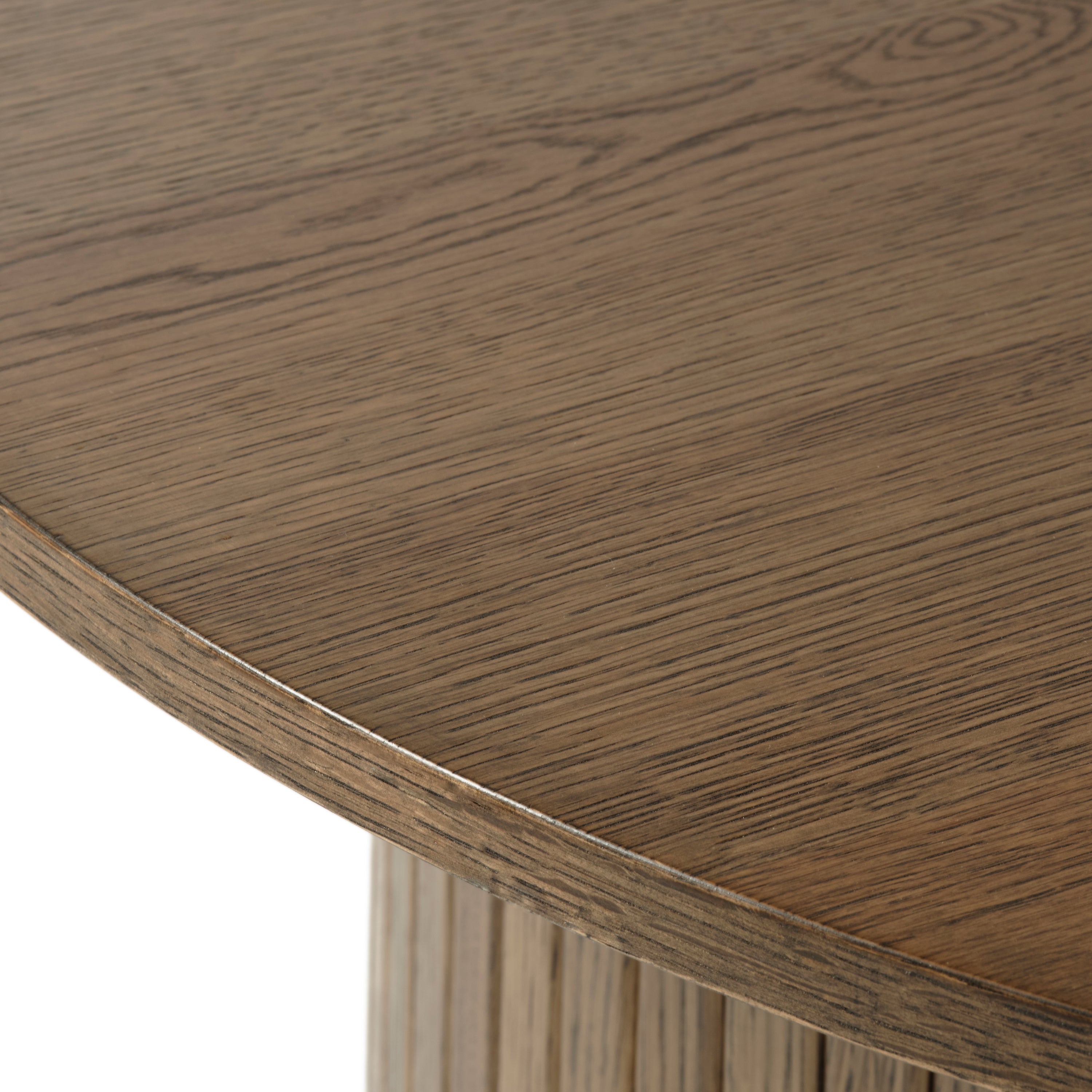 by fonQ Alon Salontafel Ø 90 cm - Smoked Eiken