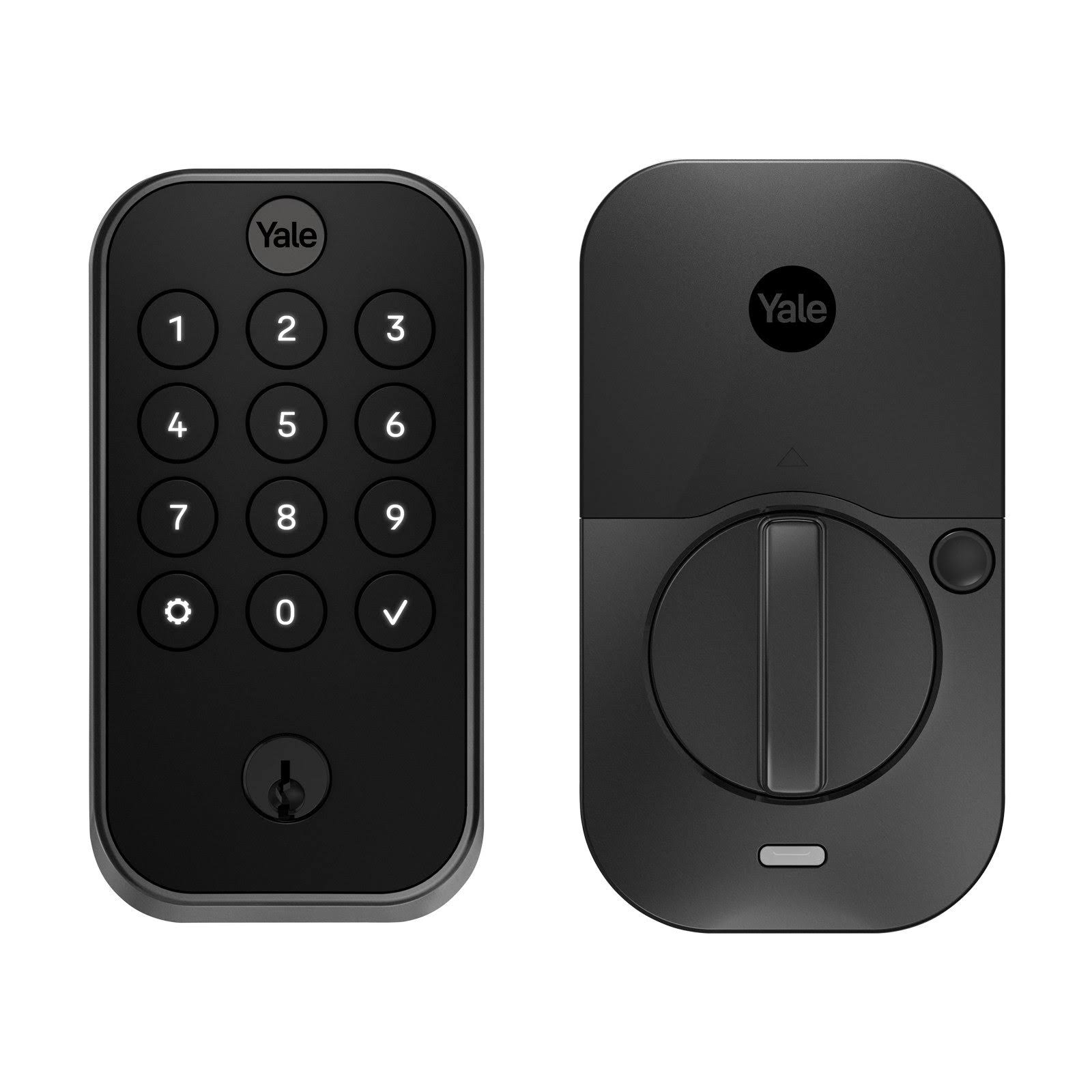Yale Assure Lock 2, Keypad Lock with Z-Wave, Black Suede(Black Suede)