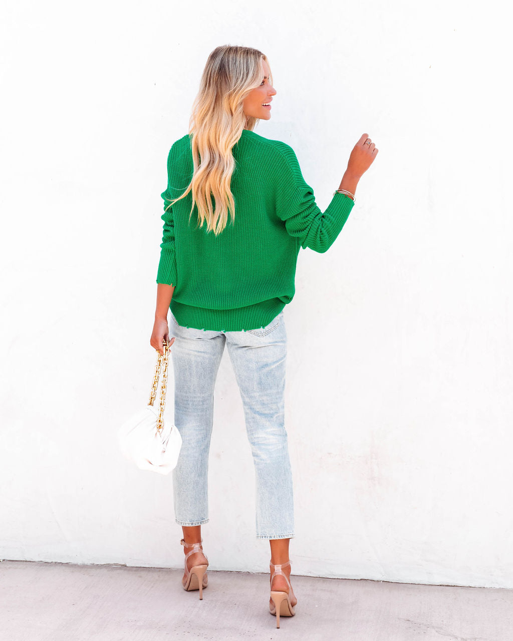 Cozy Summer Cotton Pocketed Cardigan - Emerald Green - FINAL SALE - Se7enfashion