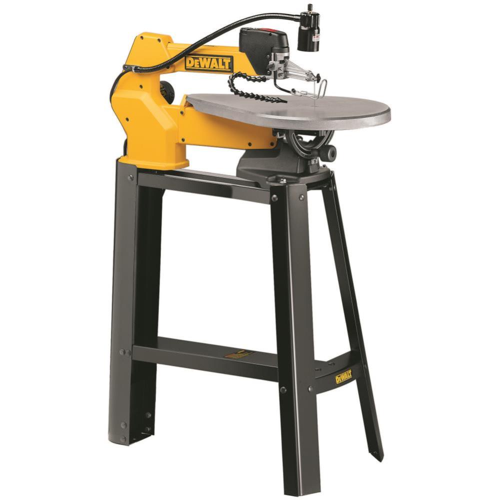 HEAVY-DUTY 20 VARIABLE-SPEED SCROLL SAW (DW788) ;
