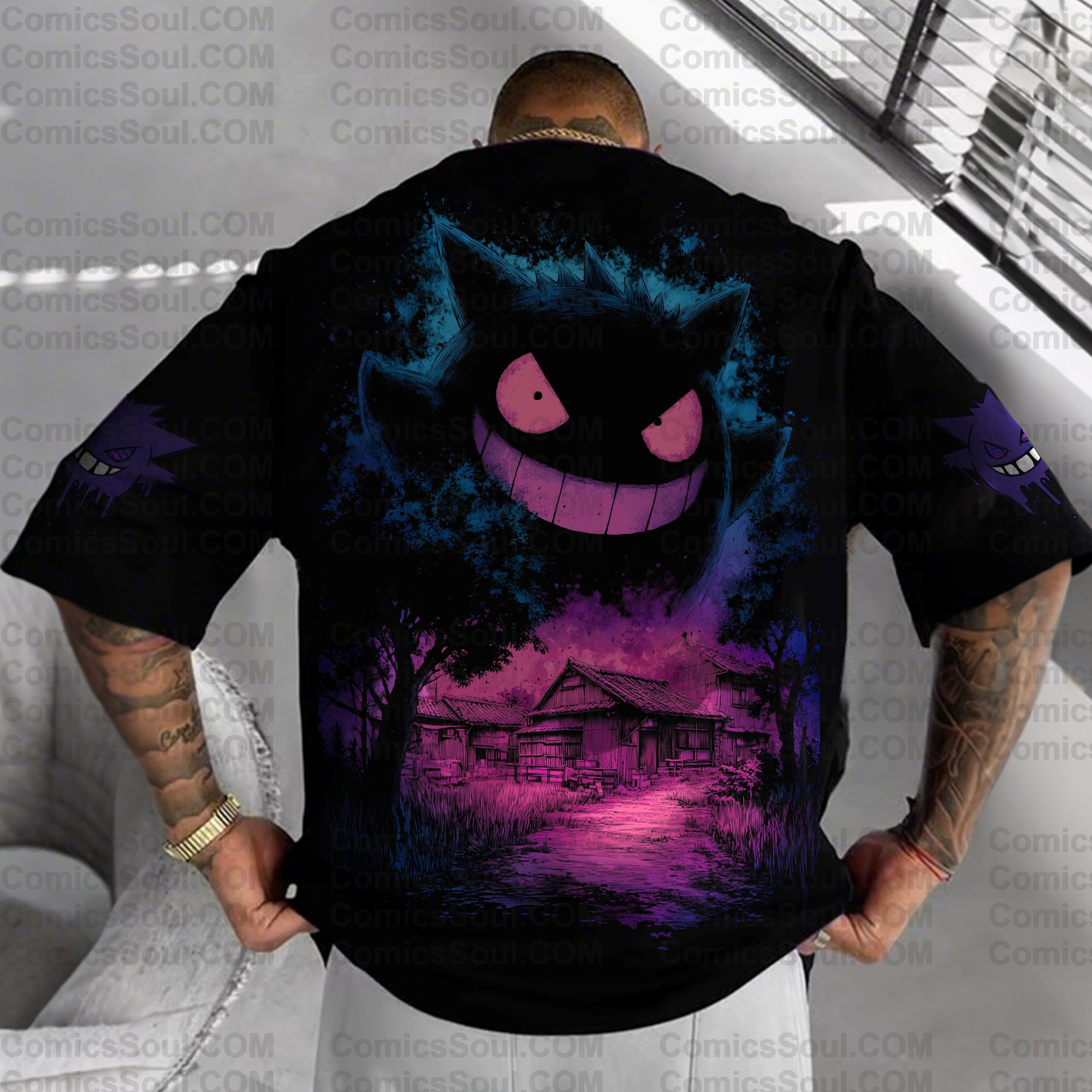 Unisex Anime Inspired Vintage T-Shirt